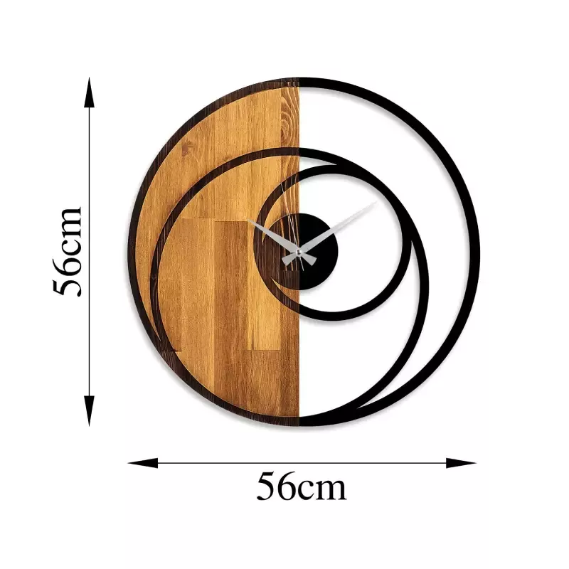 Ѕиден часовник Circle Wood 