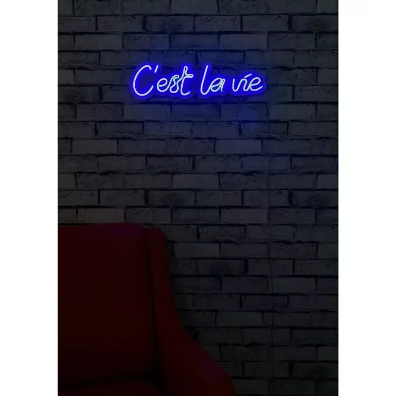 Ѕидна LED декорација C'est La Vie -Blue