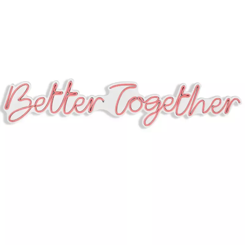 Ѕидна LED декорација Better Together-Pink