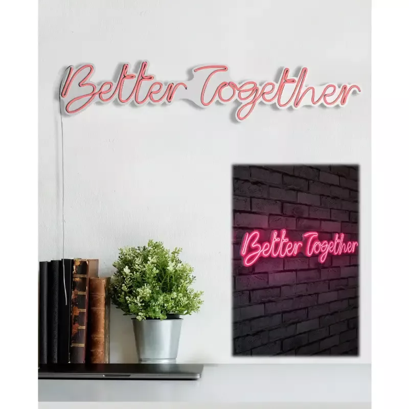 Ѕидна LED декорација Better Together-Pink