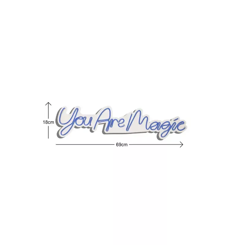 Ѕидна LED декорација You are Magic-Blue