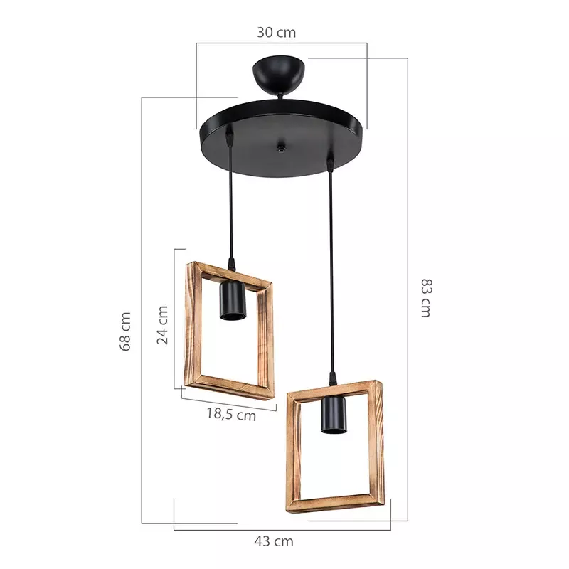 Лустер Isolate walnut