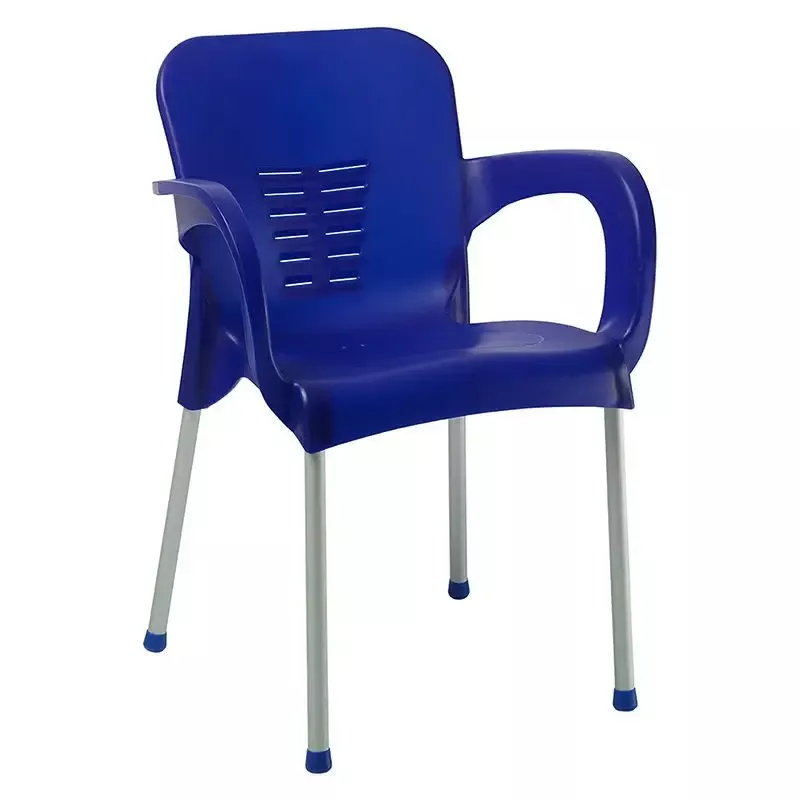 Столицa Feast dark blue-aluminum leg