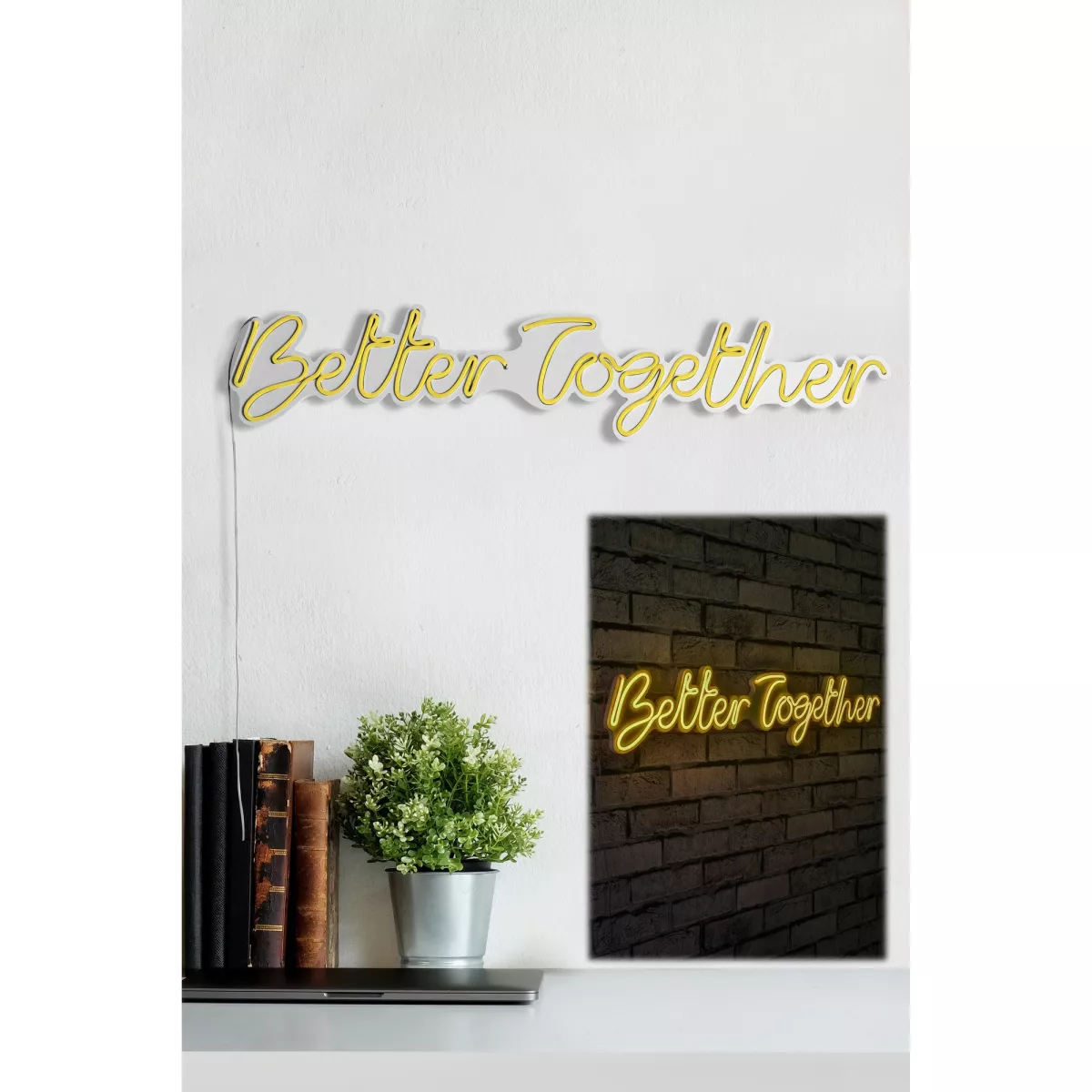 Ѕидна LED декорација Better Together - Yellow