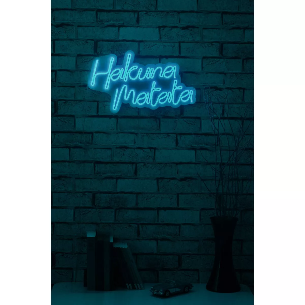 Ѕидна LED декорација Hakuna Matata - Blue