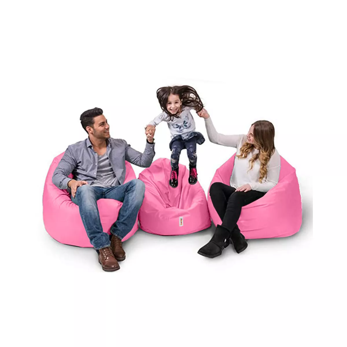 Bean Bag Iyzi 100 Cushion Pouf - Pink