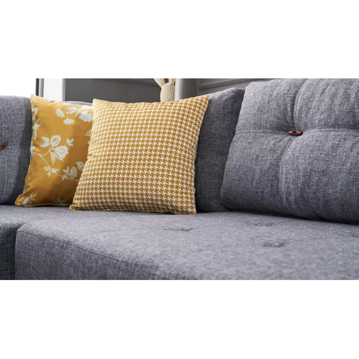 Софа Manama Corner Sofa Bed Left - Grey