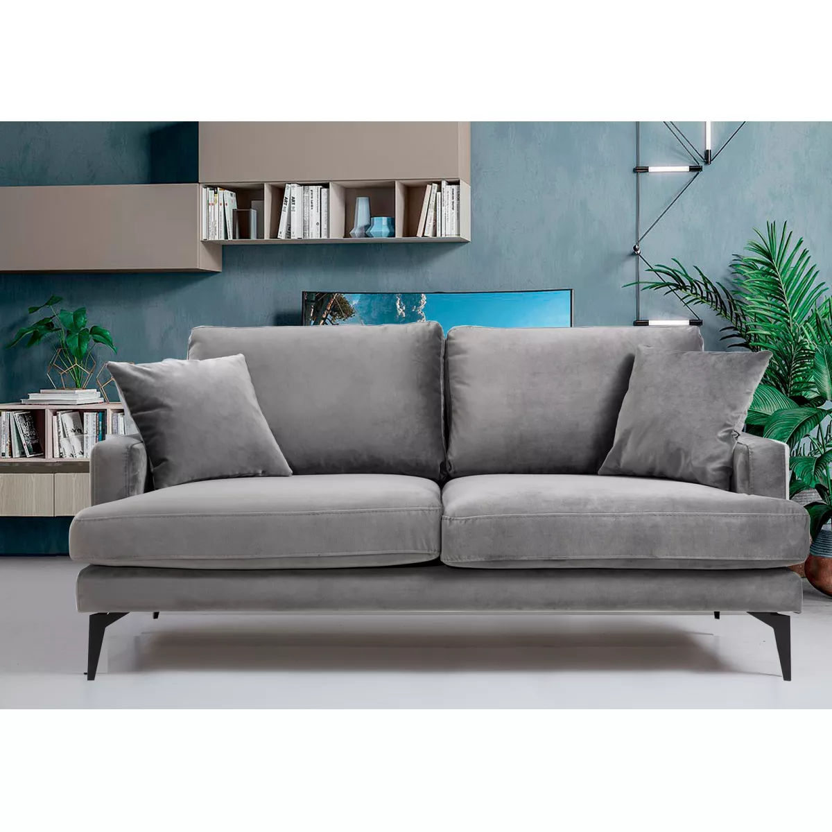 Софа Papira 2 Seater - Grey