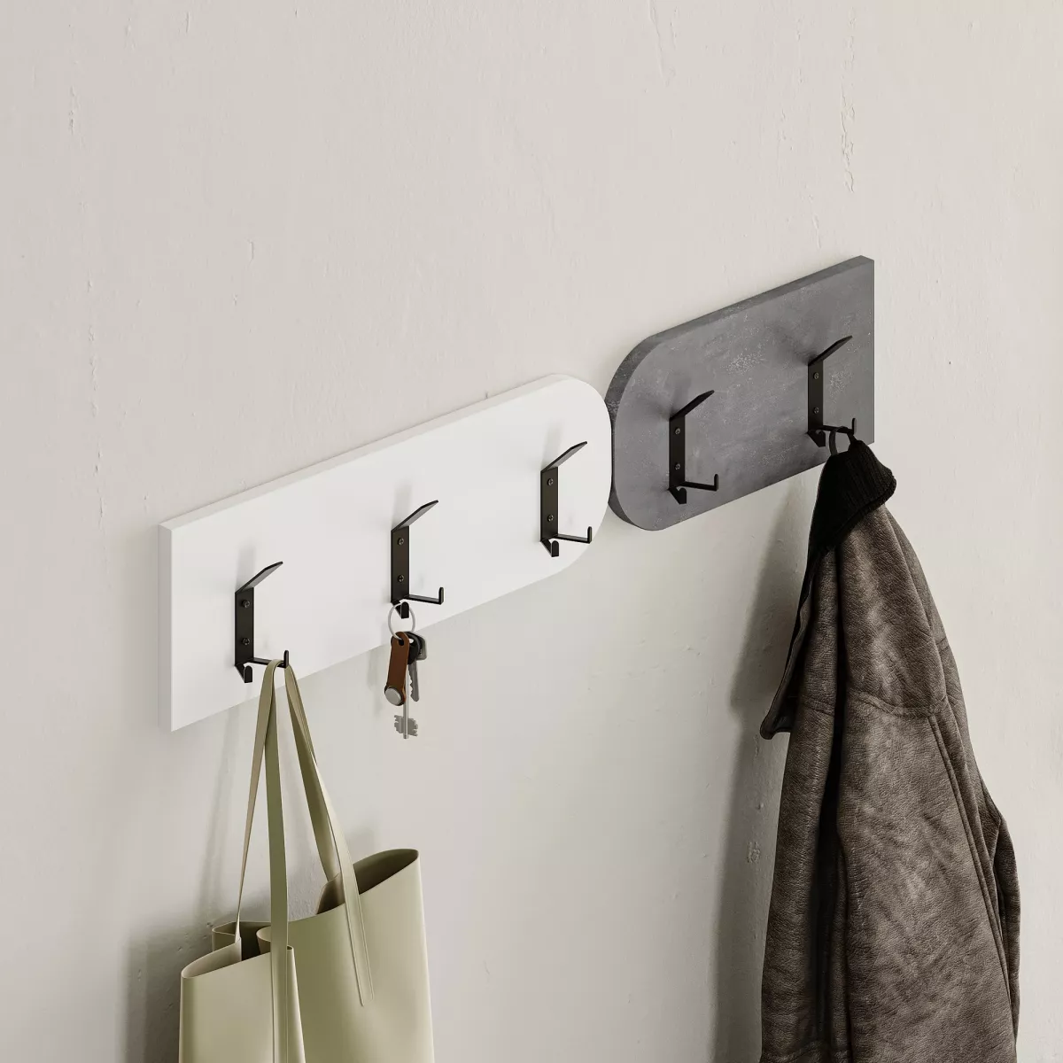 Закачалка Moni Shoe Cabinet-Hanger - White, Grey