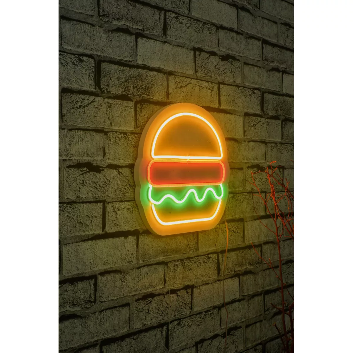 Ѕидна LED декорација Hamburger - Multicolor