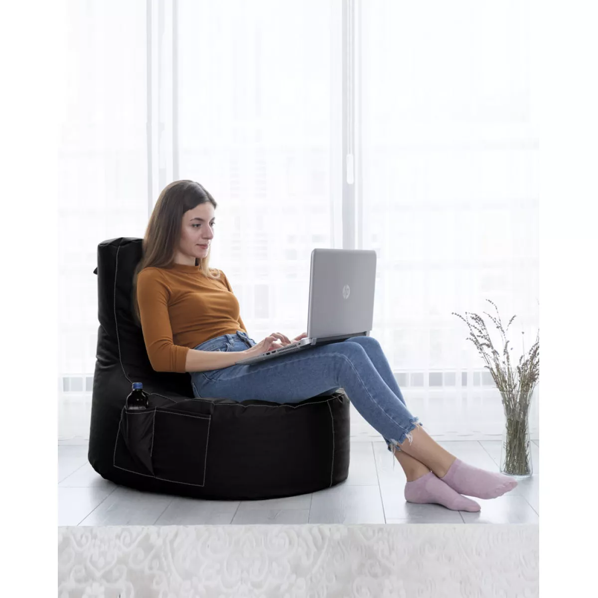 Bean Bag EVA Sport - Black