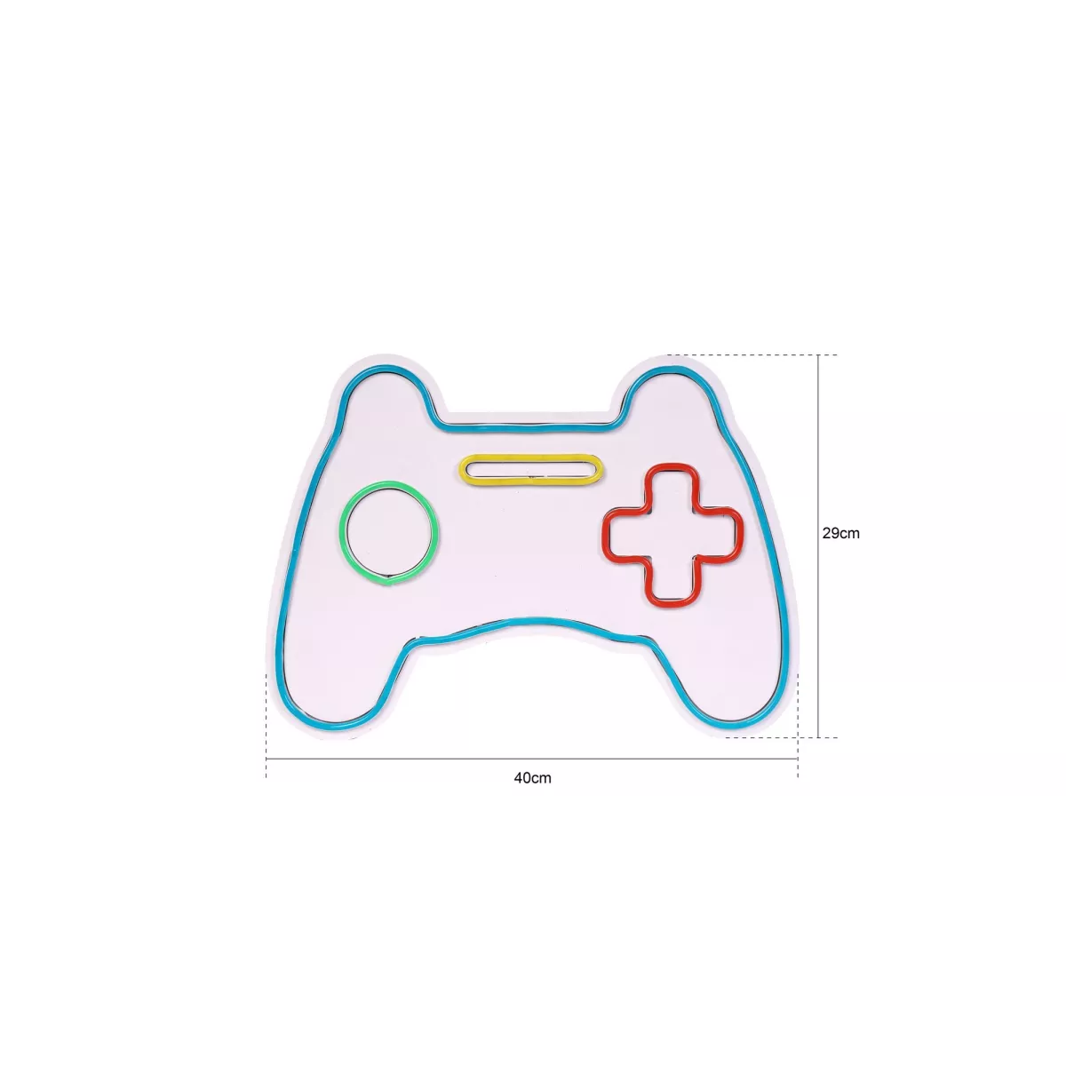 Ѕидна LED декорација Play Station Gaming Controller - Pink