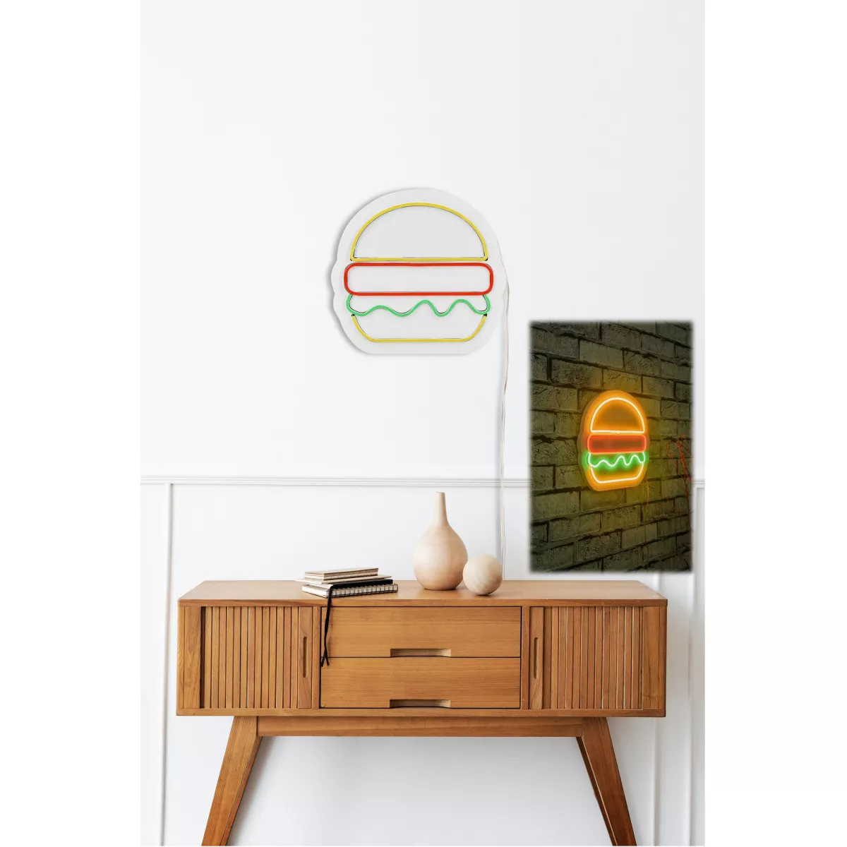 Ѕидна LED декорација Hamburger - Multicolor