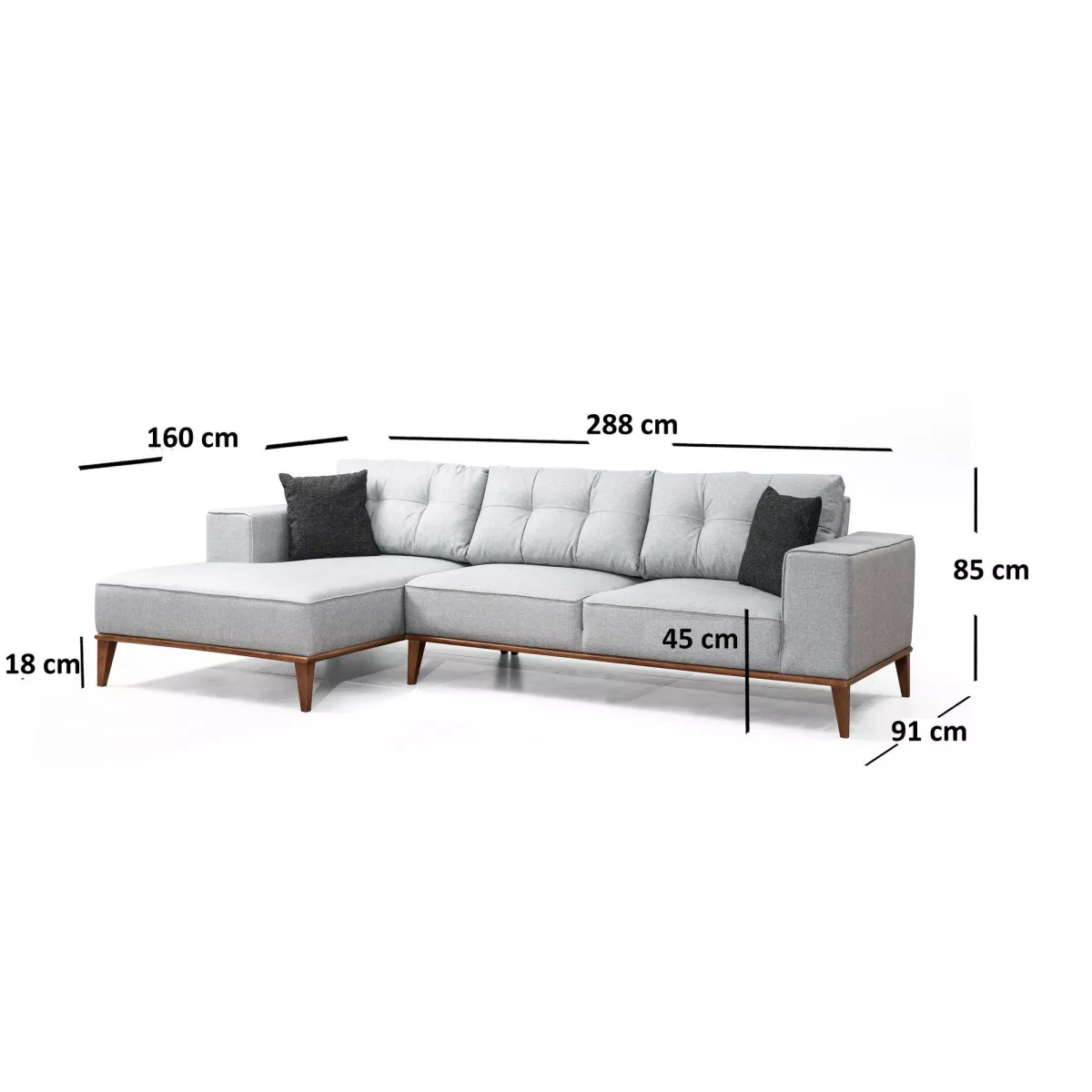 Софа Montana Corner Left (Chl+3R)