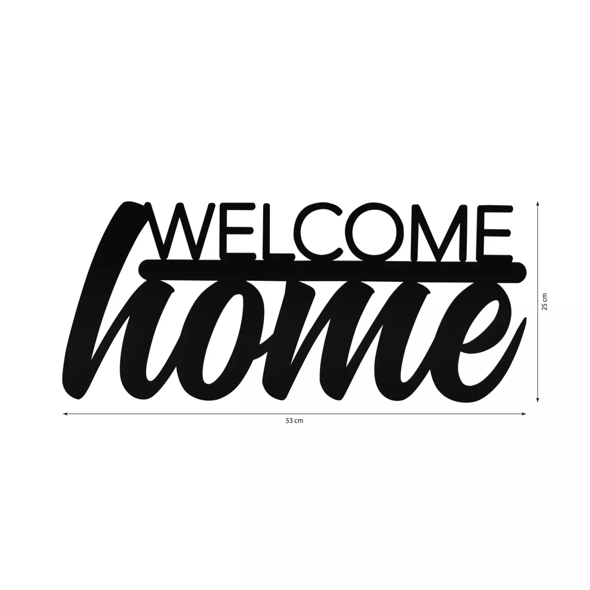 Ѕидна LED декорација Welcome Home - Yellow