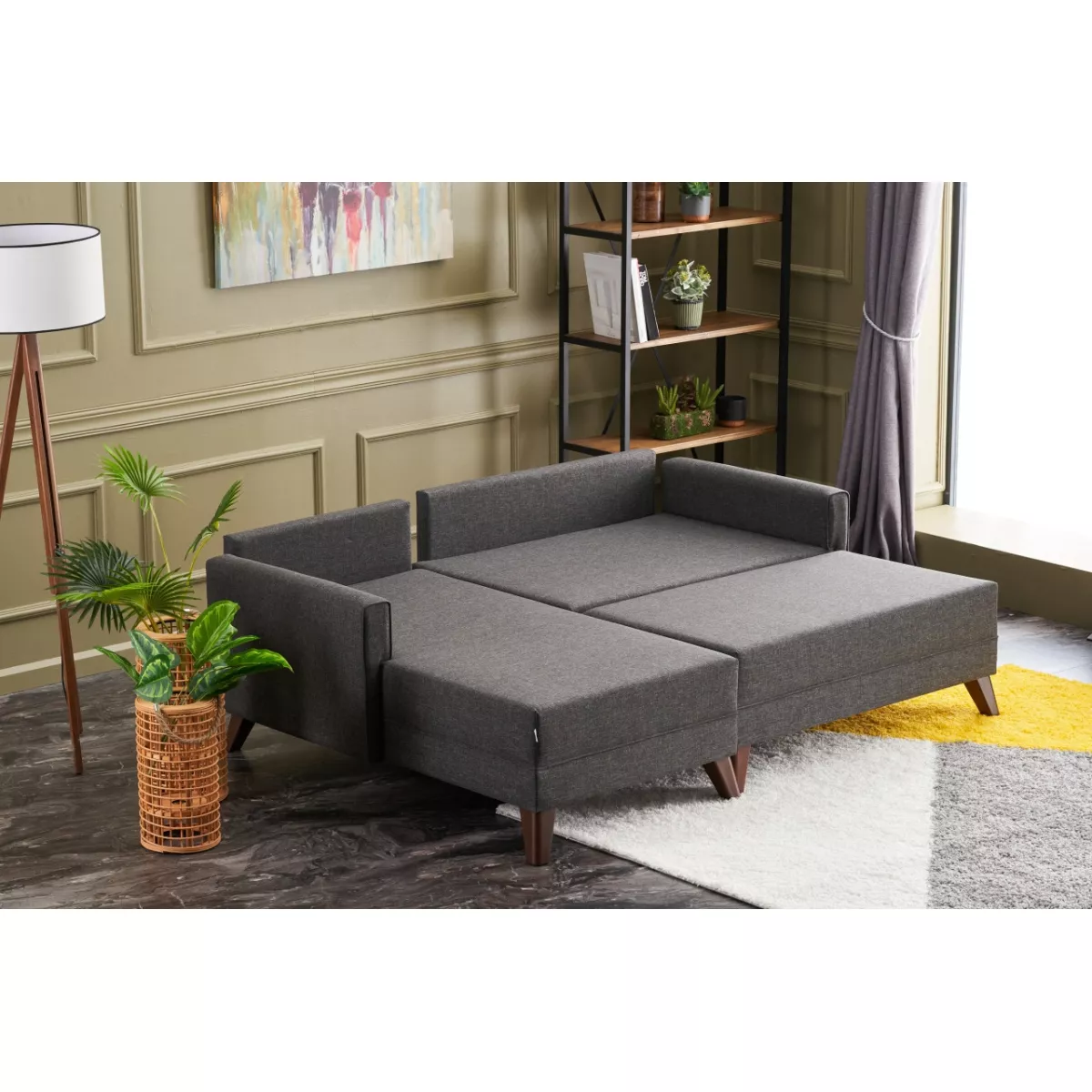 Софа Bella Mini Corner Sofa Left - Anthracite