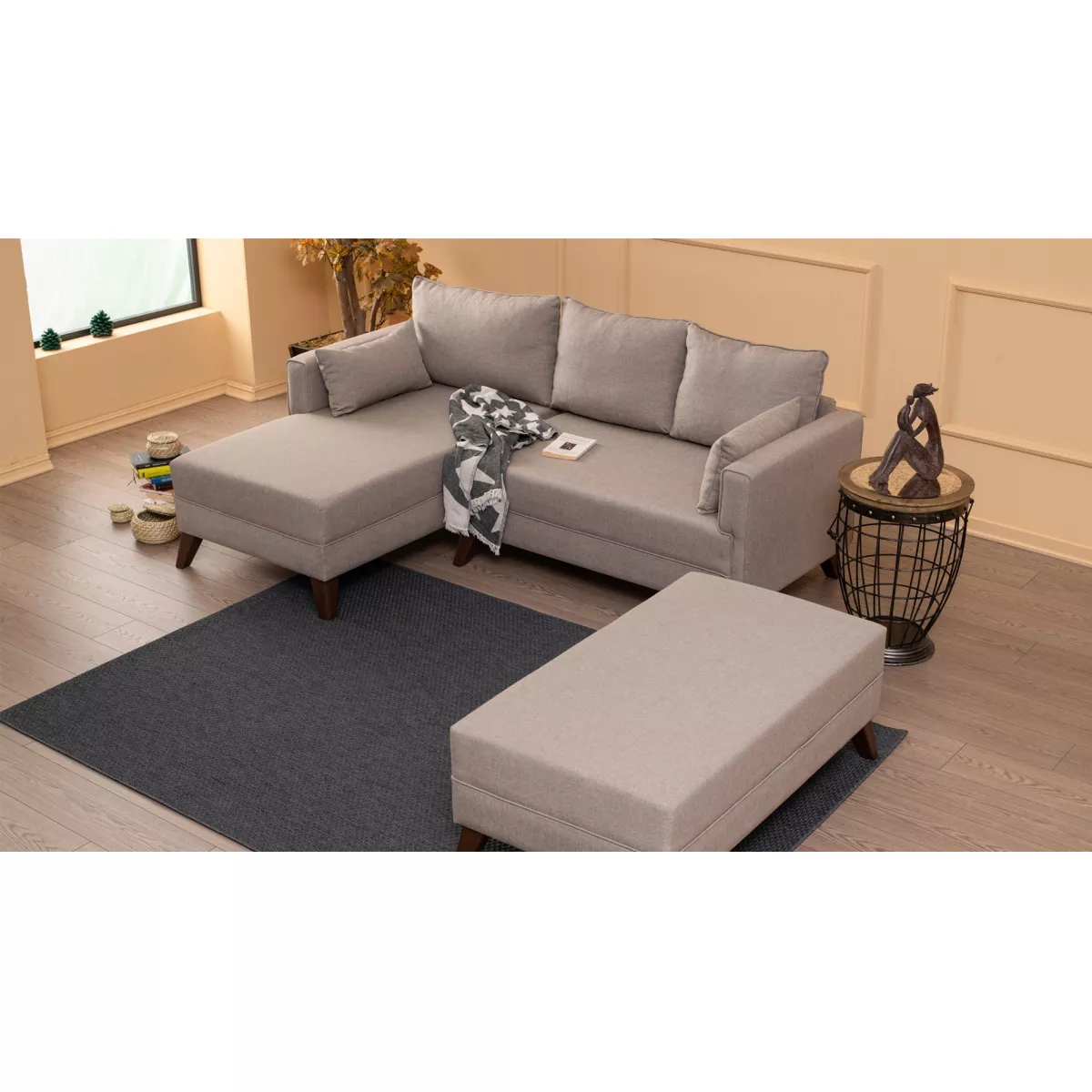 Софа Bella Corner Sofa Left 2 - Cream