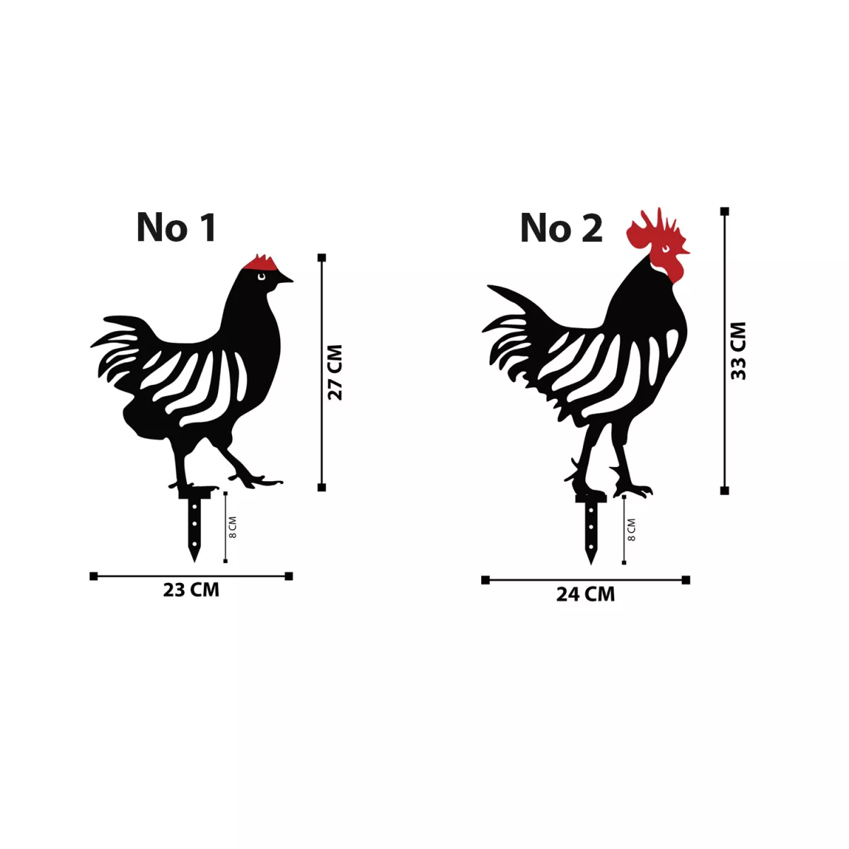 Декорација Chicken Family
4