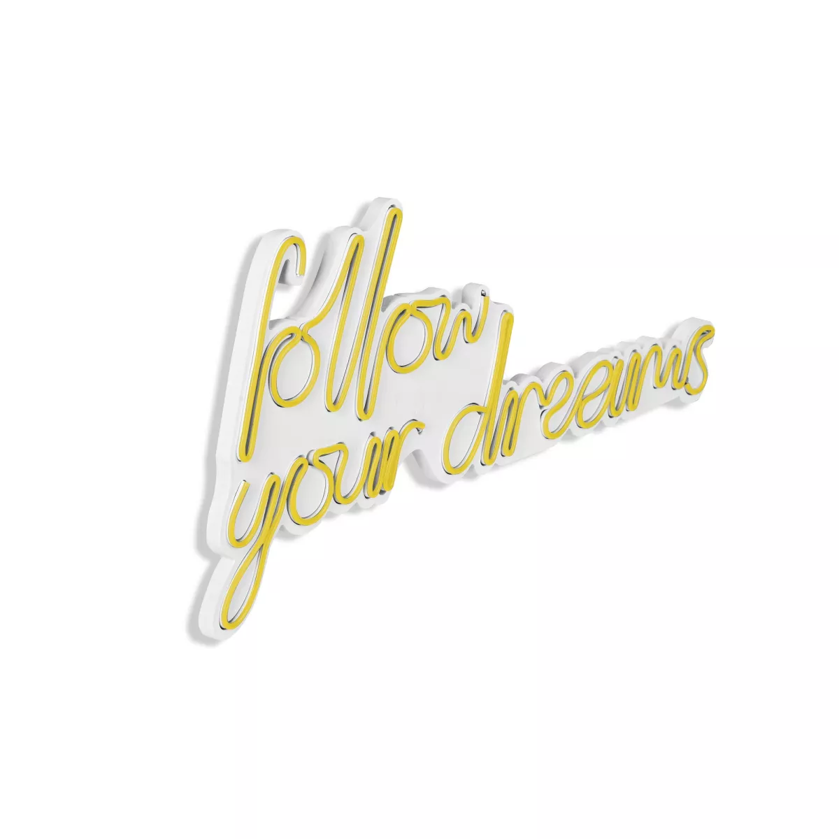 Ѕидна LED декорација Follow Your Dreams - Yellow