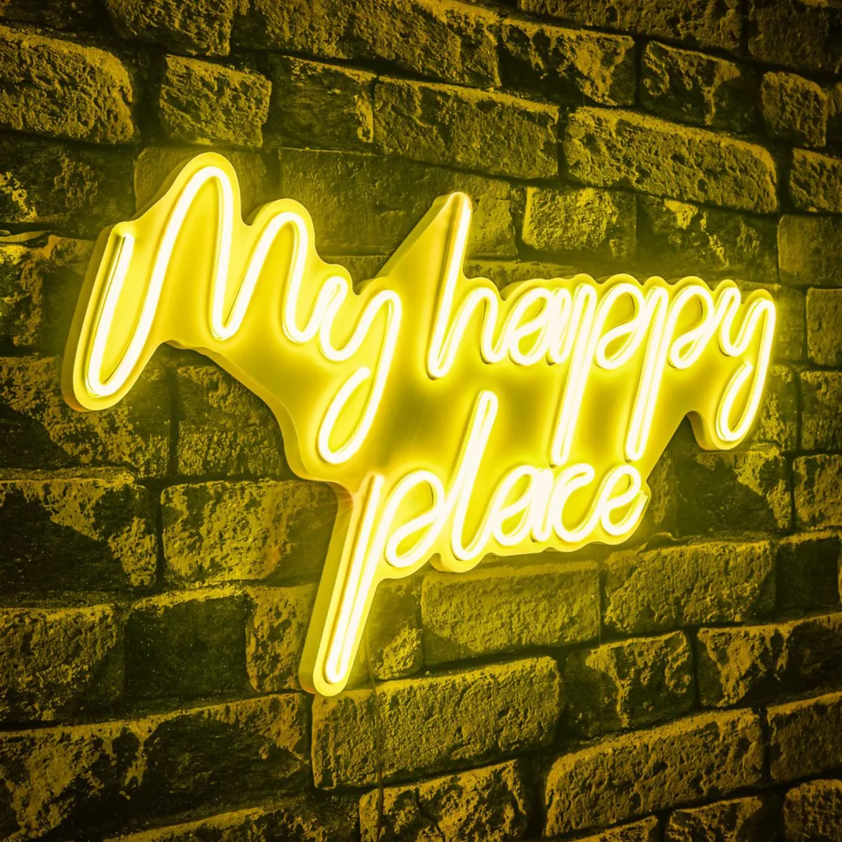 Ѕидна LED декорација My Happy Place - Yellow