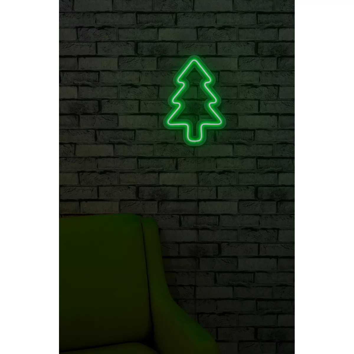 Ѕидна LED декорација Christmas Pine - Green