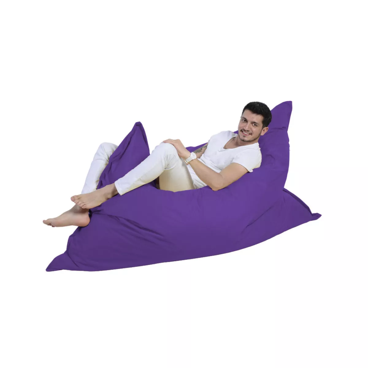 Bean Bag Giant Cushion 140x180 - Purple