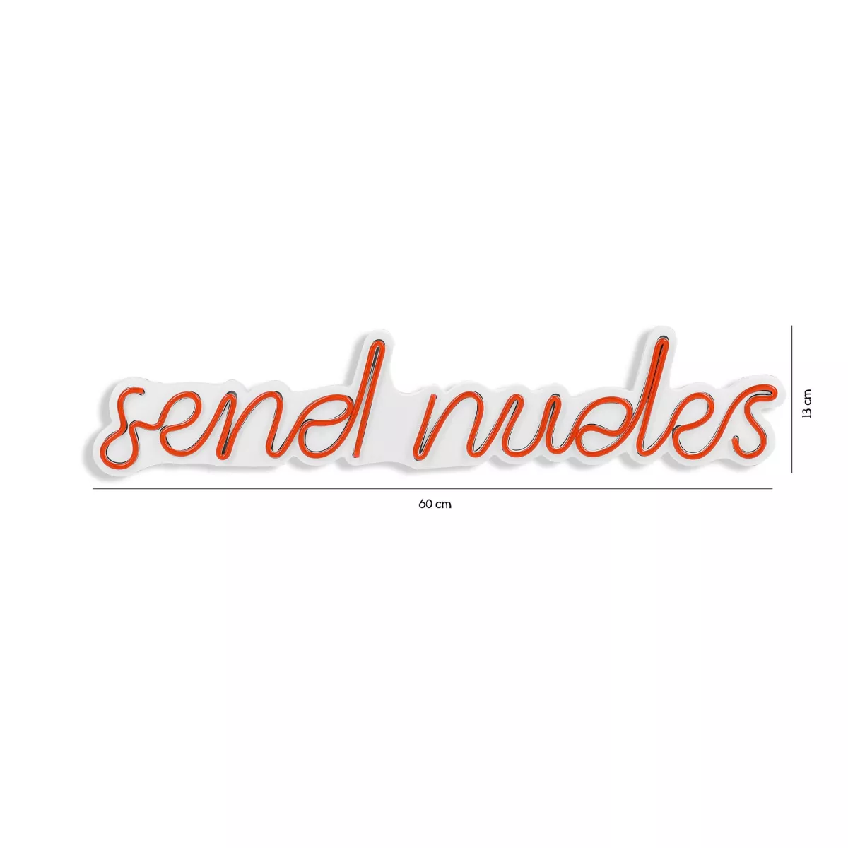 Ѕидна LED декорација Send Nudes - Red