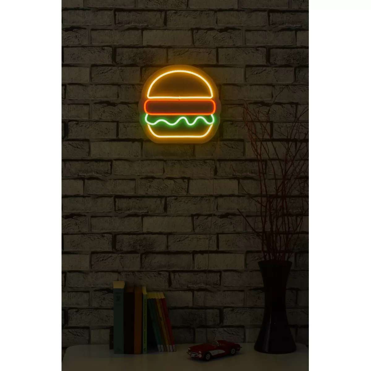 Ѕидна LED декорација Hamburger - Multicolor