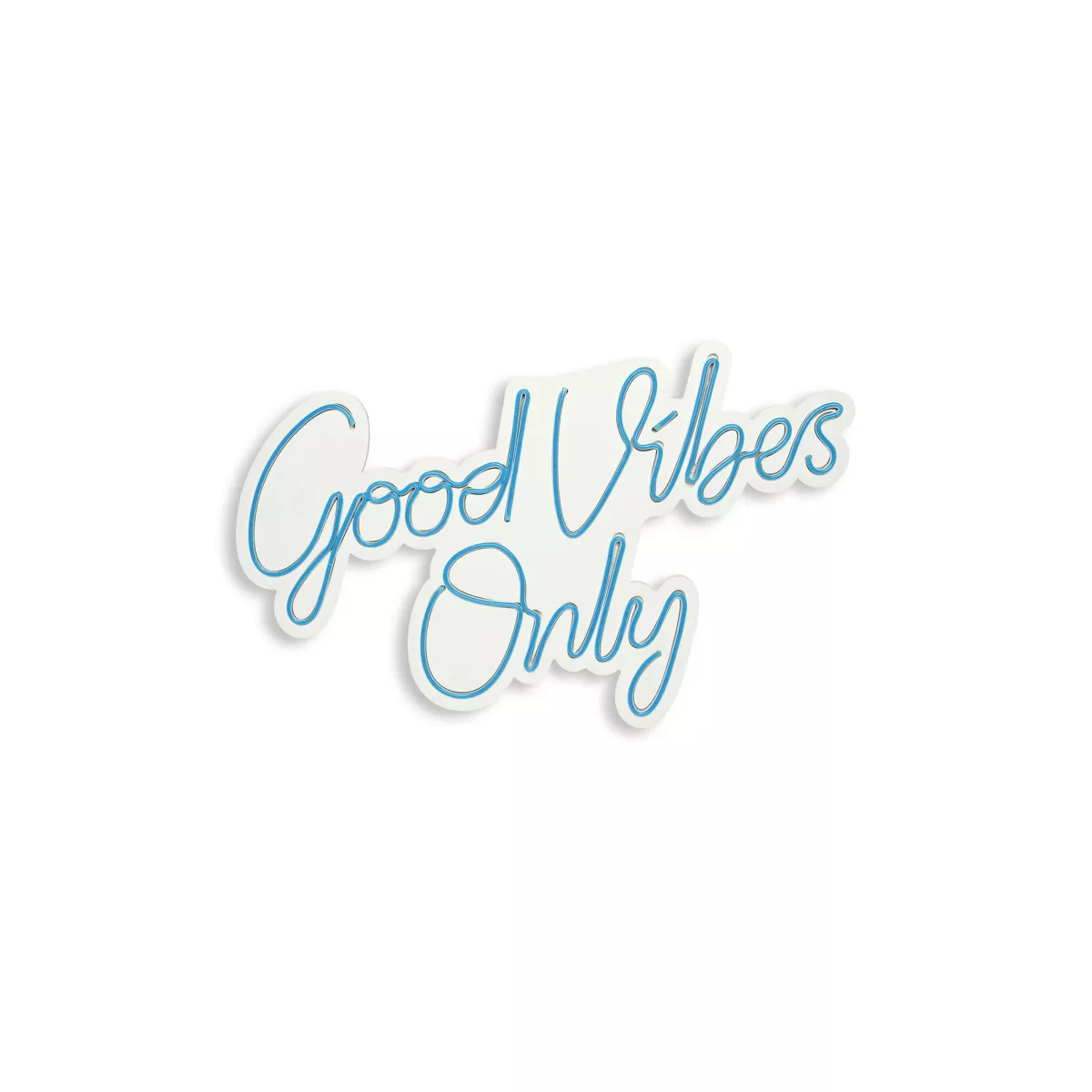 Ѕидна LED декорација Good Vibes Only 2 - Blue