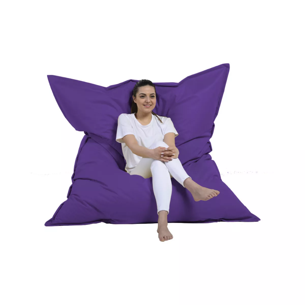 Bean Bag Giant Cushion 140x180 - Purple