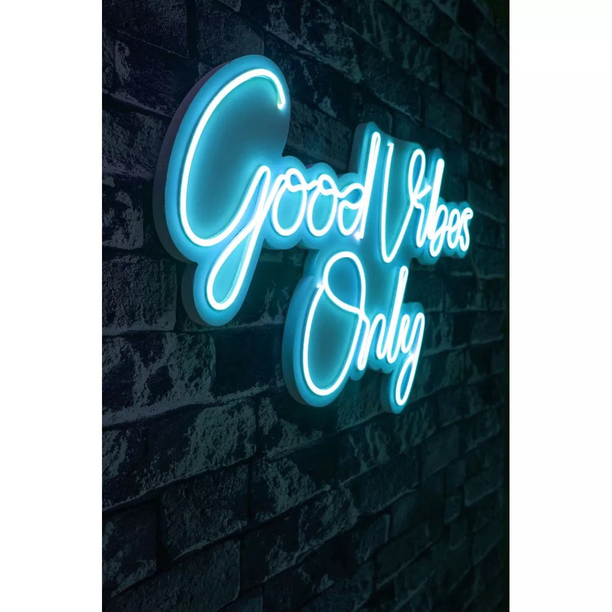 Ѕидна LED декорација Good Vibes Only 2 - Blue