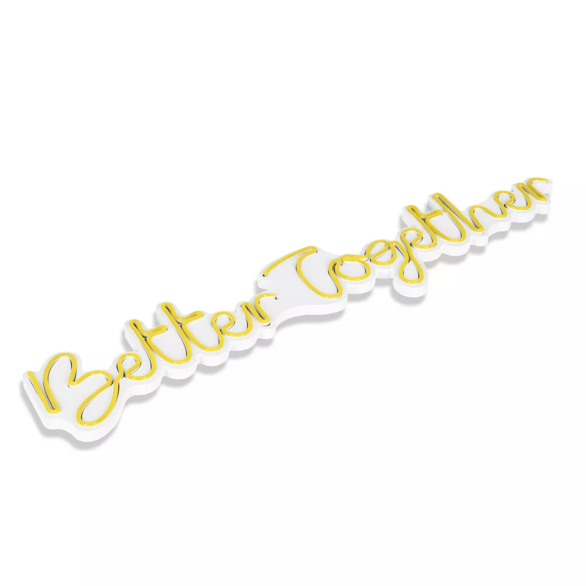 Ѕидна LED декорација Better Together - Yellow