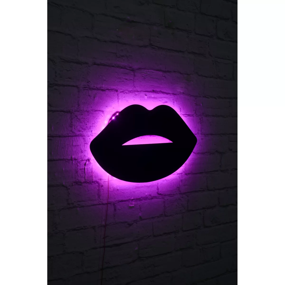 Ѕидна LED декорација Lips 2 - Pink