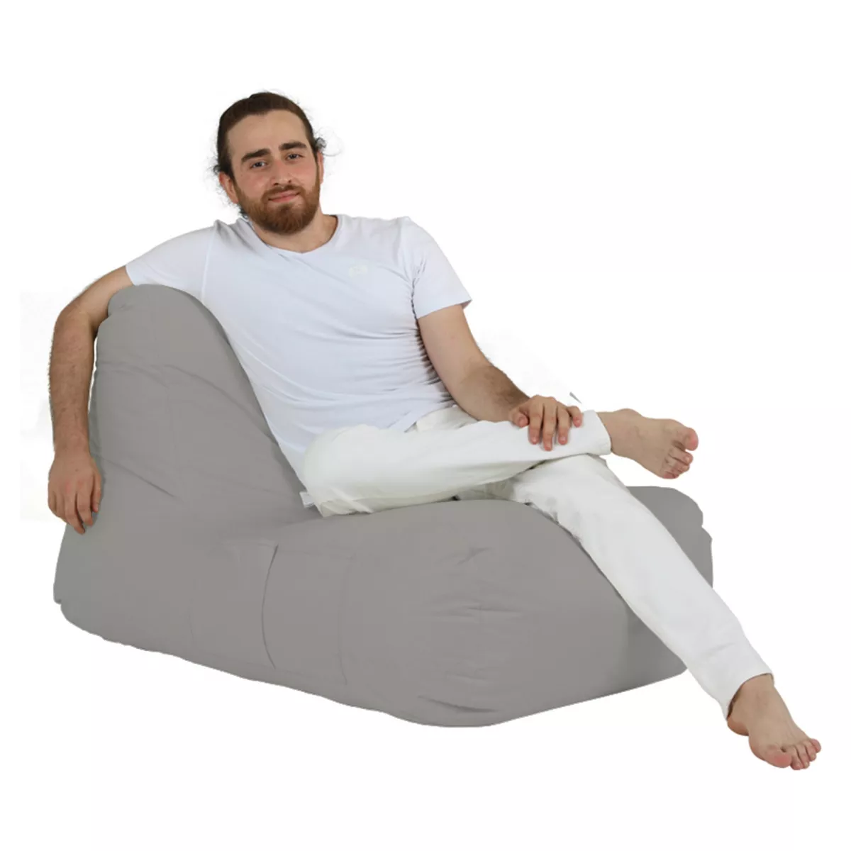 Bean Bag Trendy Comfort Bed Pouf - Fume