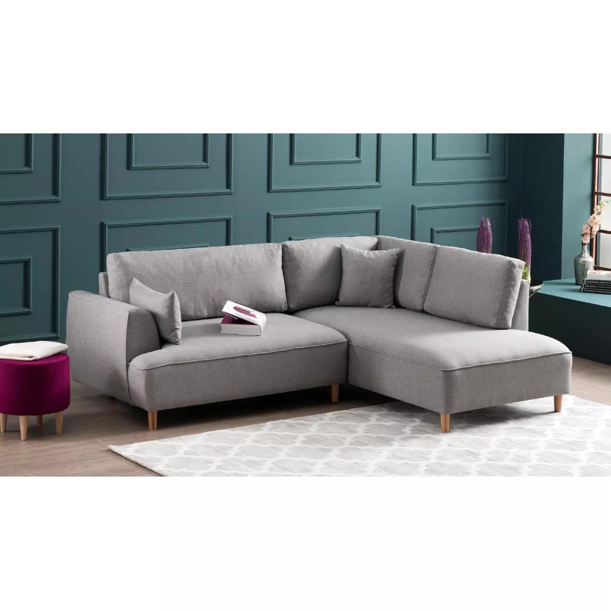 Софа Felix Extra Soft Corner Sofa Right - Light Grey