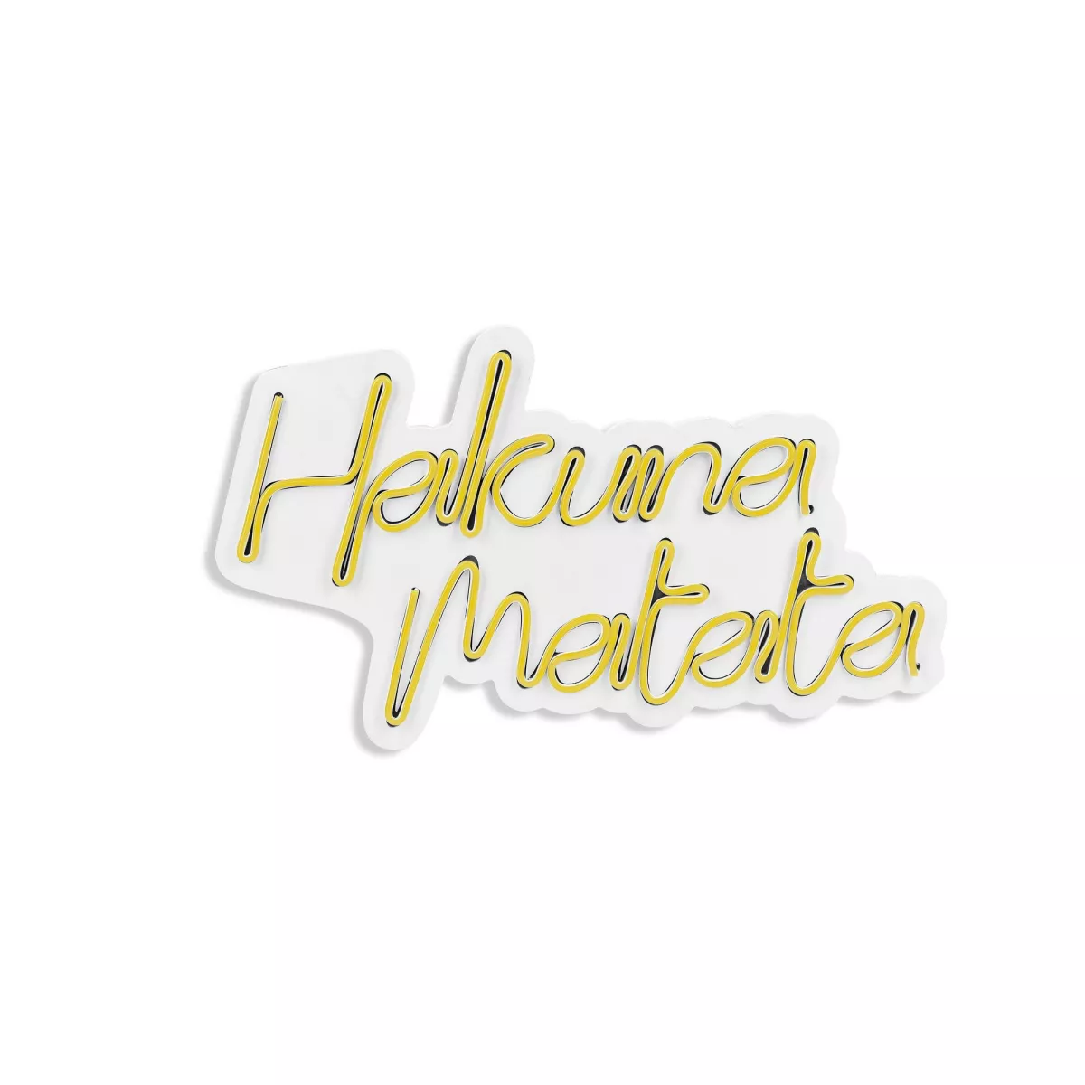 Ѕидна LED декорација Hakuna Matata - Yellow