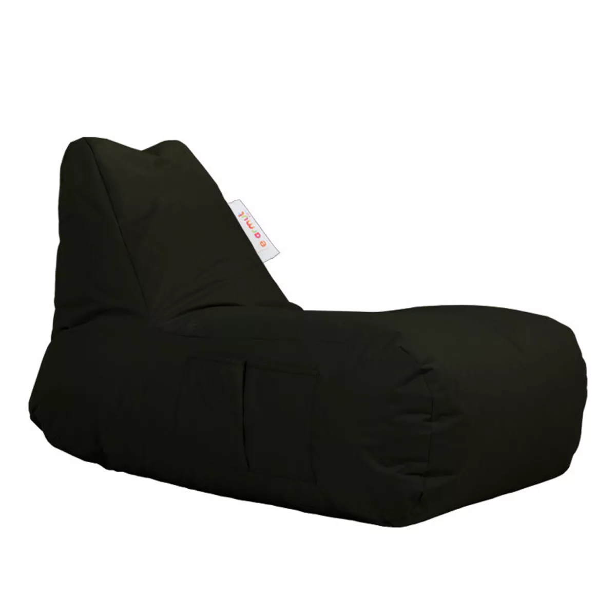 Bean Bag Trendy Comfort Bed Pouf - Black