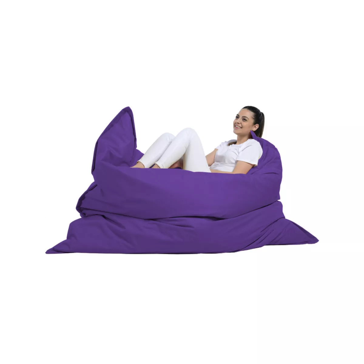 Bean Bag Giant Cushion 140x180 - Purple