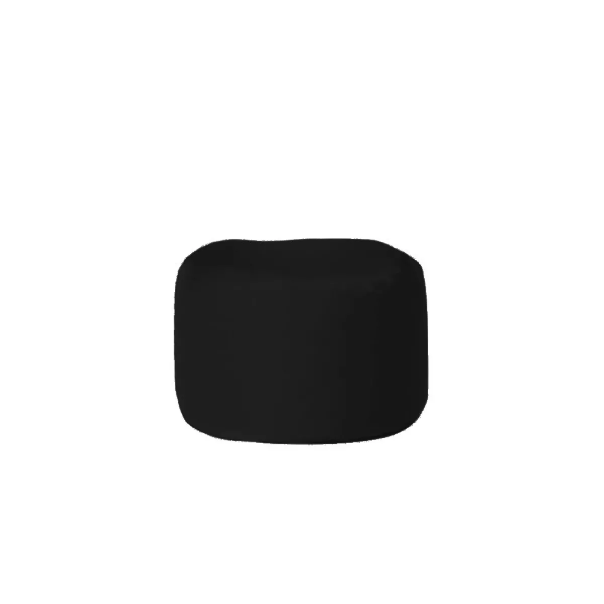 Bean Bag Square Pouf - Black