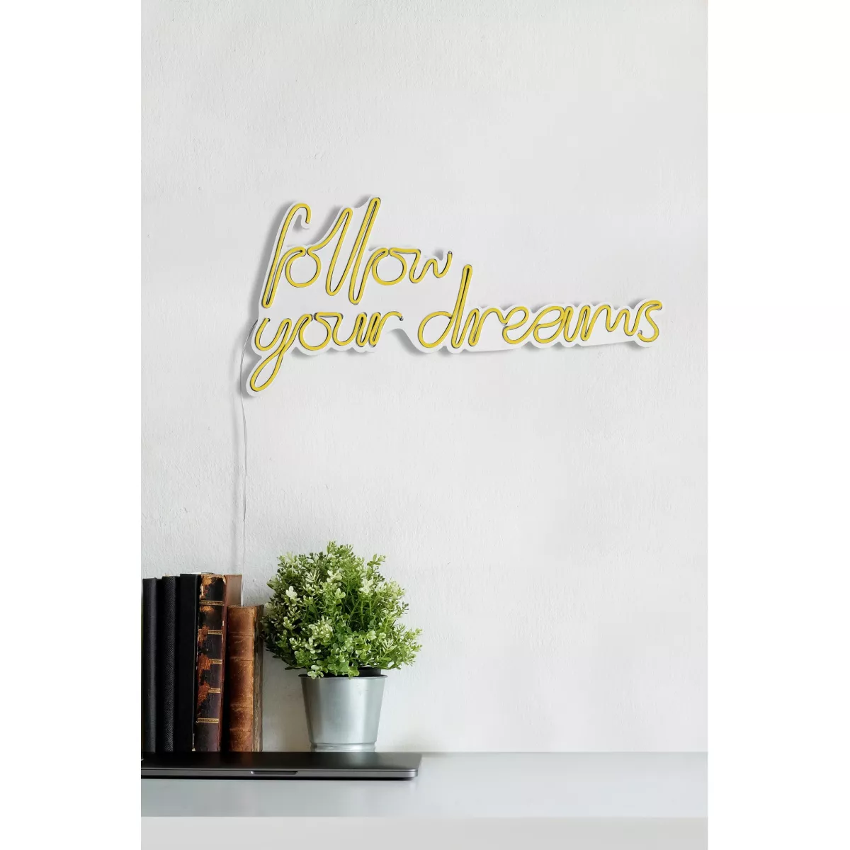 Ѕидна LED декорација Follow Your Dreams - Yellow