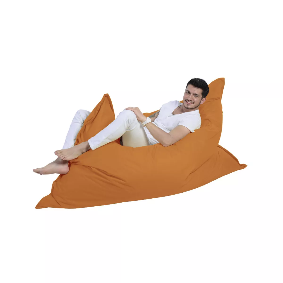 Bean Bag Giant Cushion 140x180 - Orange