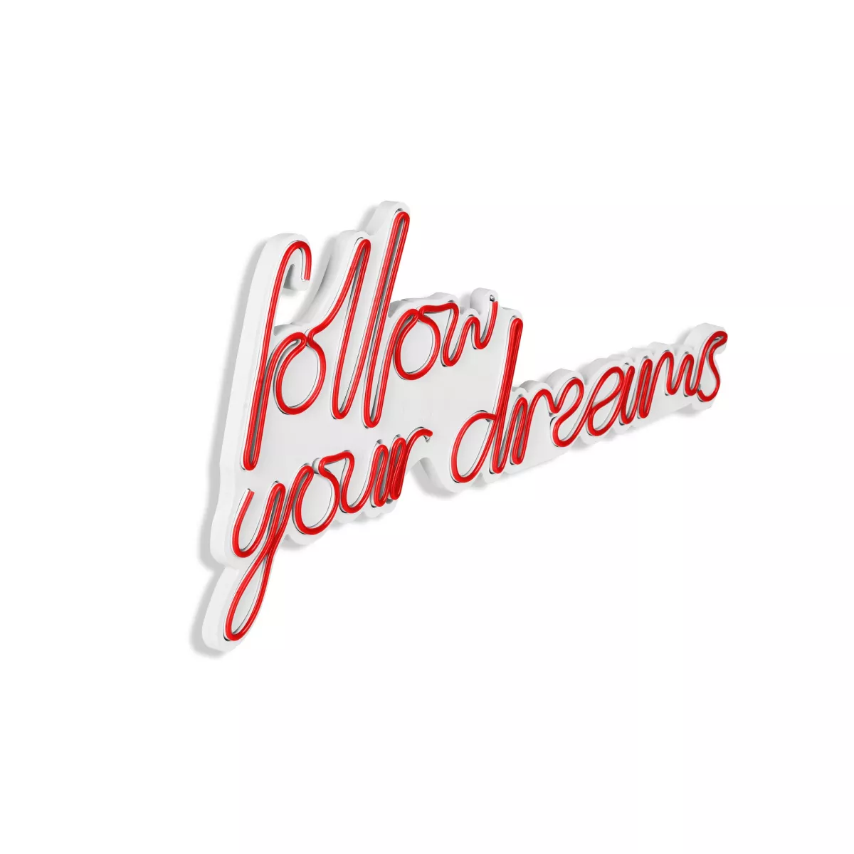 Ѕидна LED декорација Follow Your Dreams - Red