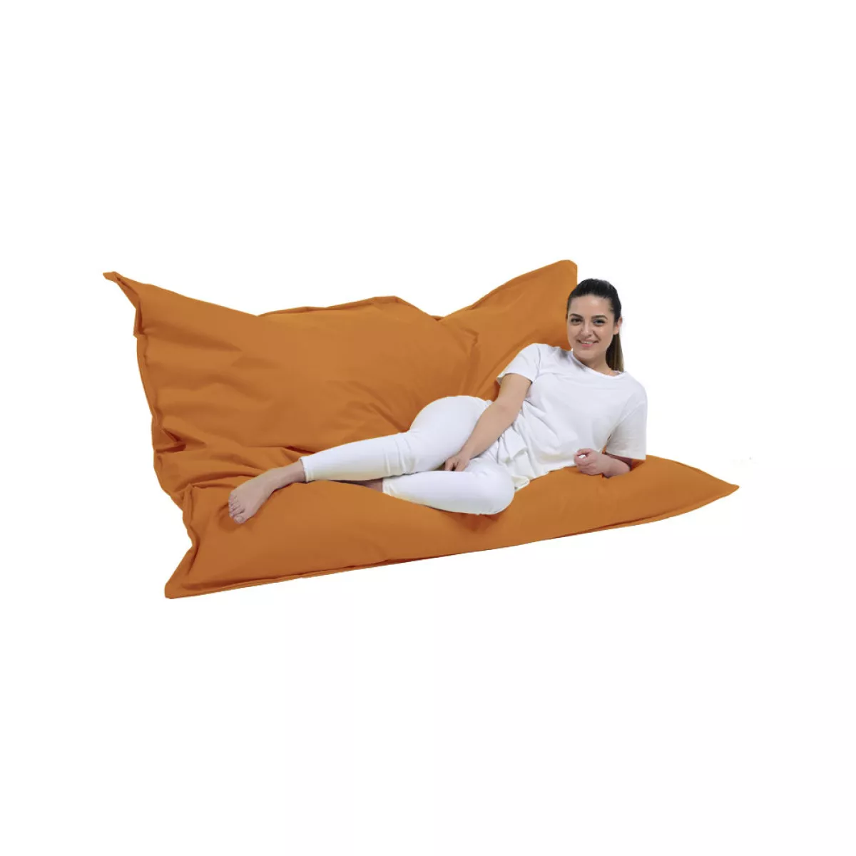 Bean Bag Giant Cushion 140x180 - Orange