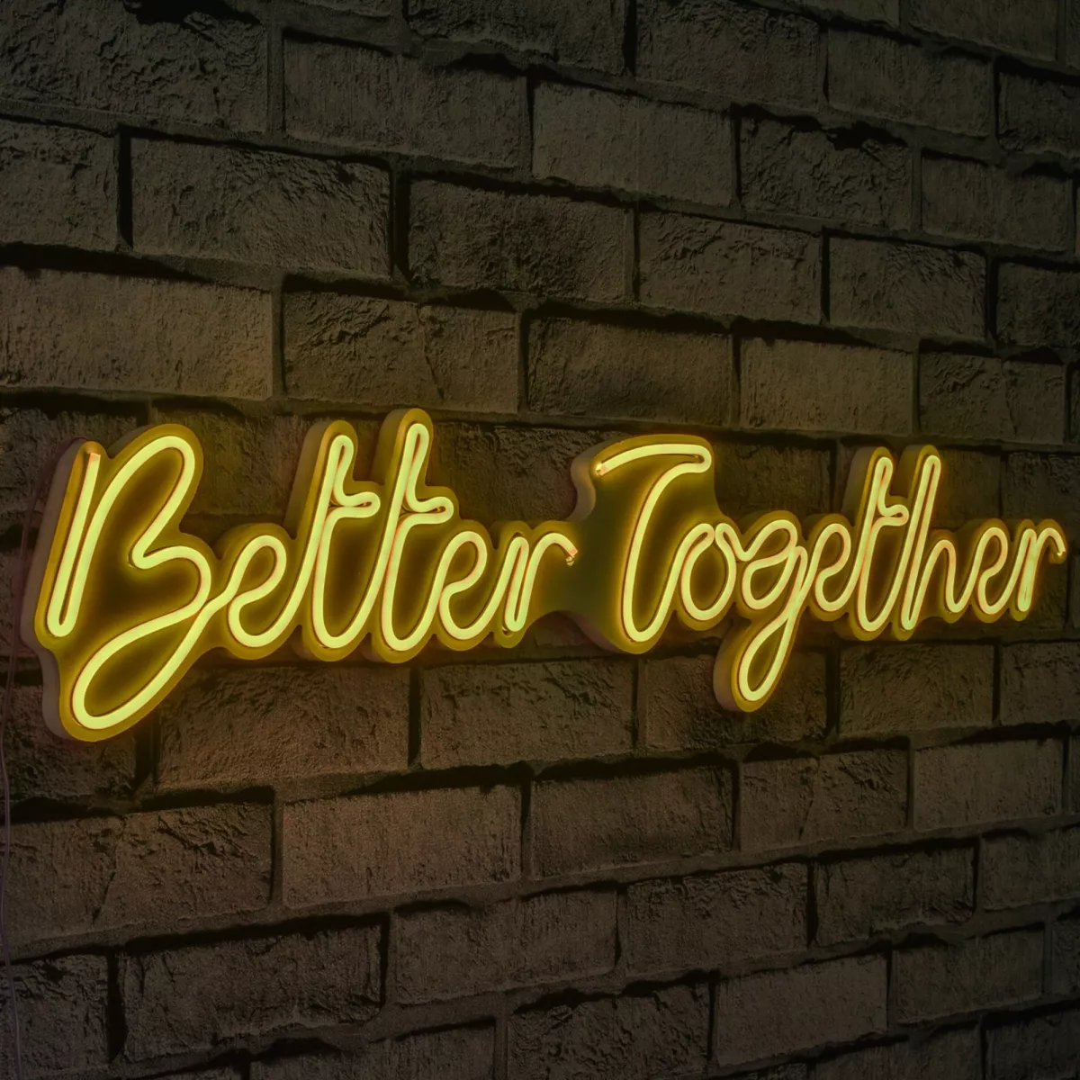 Ѕидна LED декорација Better Together - Yellow