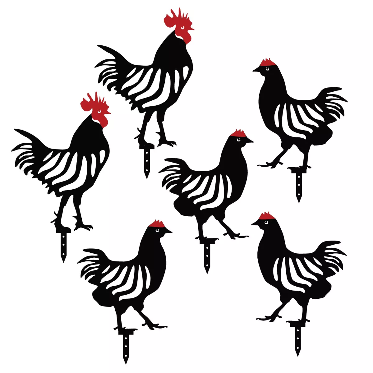 Декорација Chicken Family 6