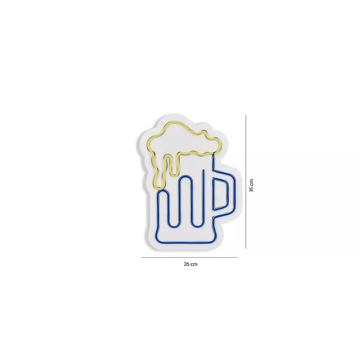 Ѕидна LED декорација Beer Glass - Blue
Yellow