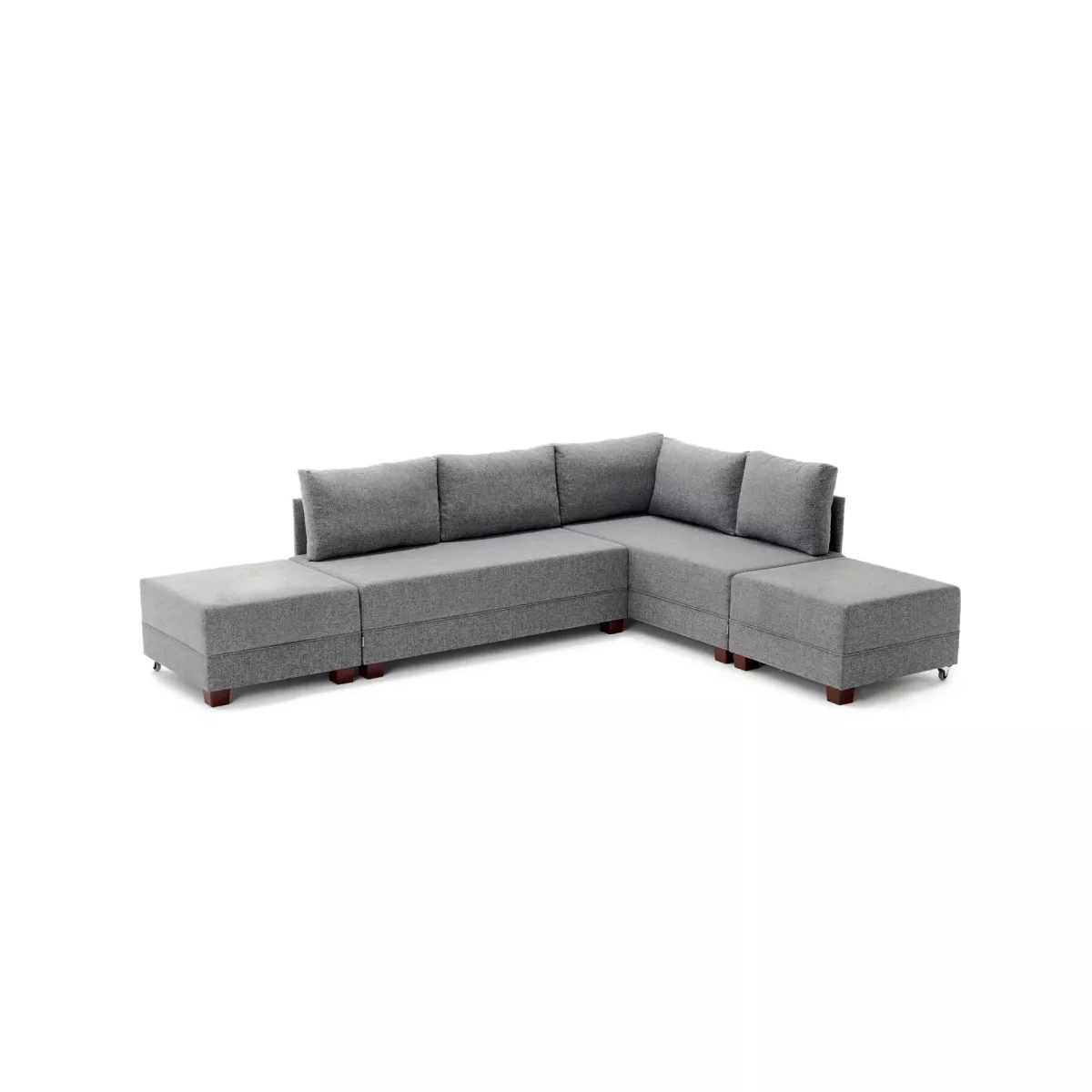 Софа Fly Corner Sofa Bed Right- Grey