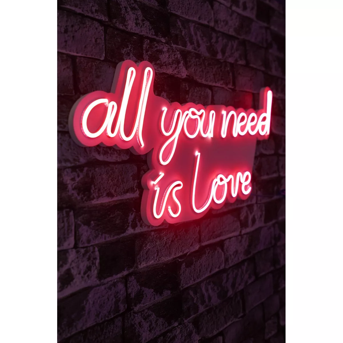 Ѕидна LED декорација All You Need is Love - Red