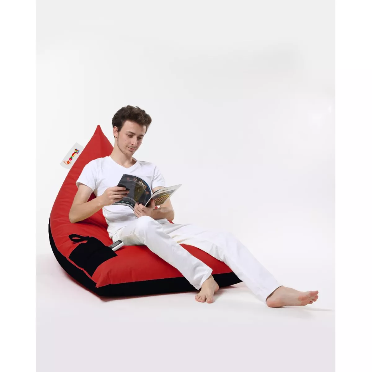 Bean Bag Piramit Double - Red