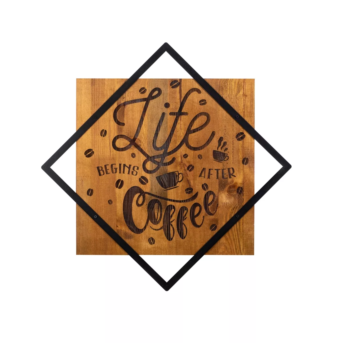 Ѕиден украс Life Begins After Coffee